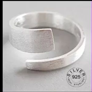 Minimalist 925 Silver Ring